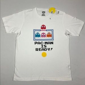 Uniqlo Pac Man Namco Museum The Game Mens T-shirt
